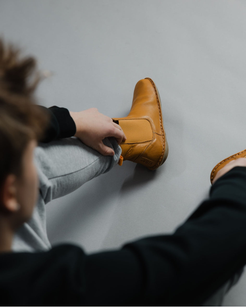 HELSINKI Leather Sunflower Yellow