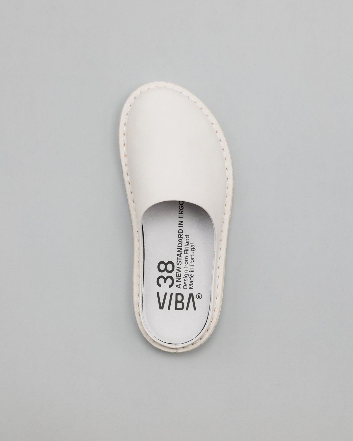 ROMA Leather Bone White