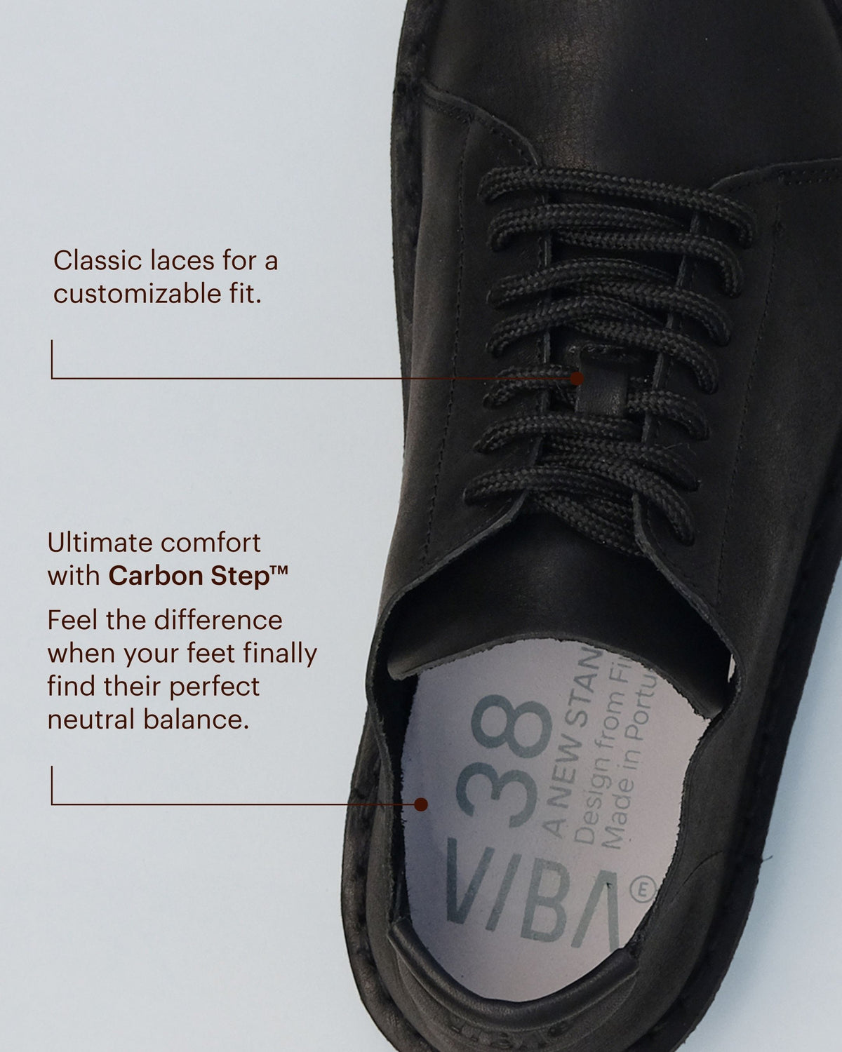 LISBOA Leather Preto Black