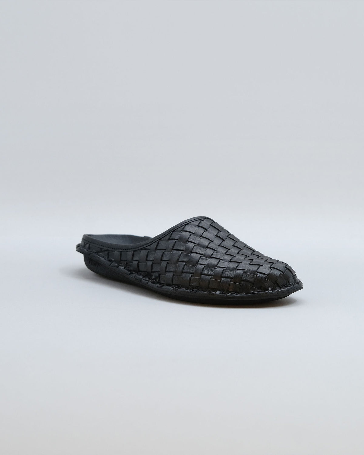 ROMA Woven Leather Preto Black